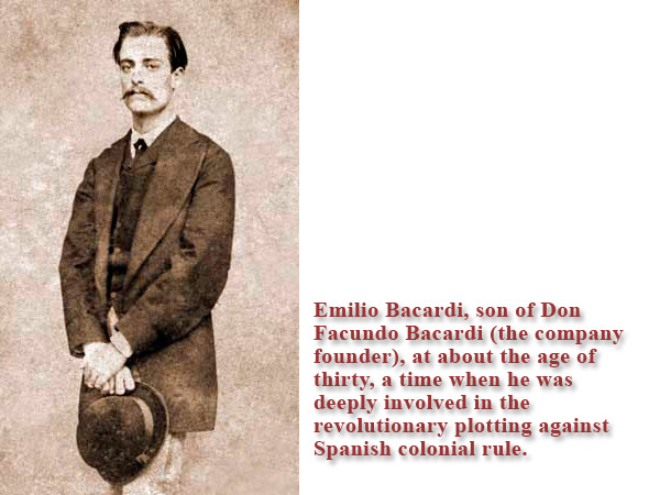 Emilio Bacardi, son of the founder