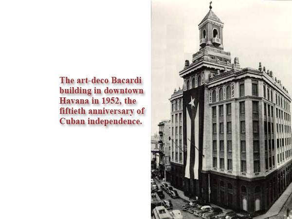 Art deco headquarters, downtown Havana, 1952
