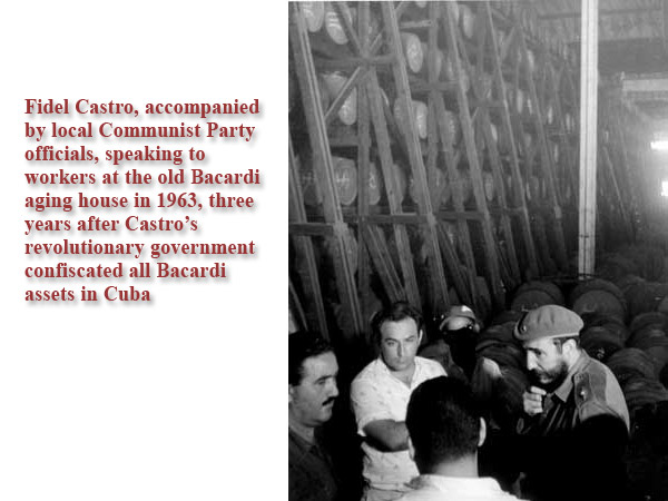 Fidel Castro and the workers in 1963