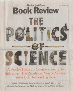 NY Times Book Review Cover 12/18/2005